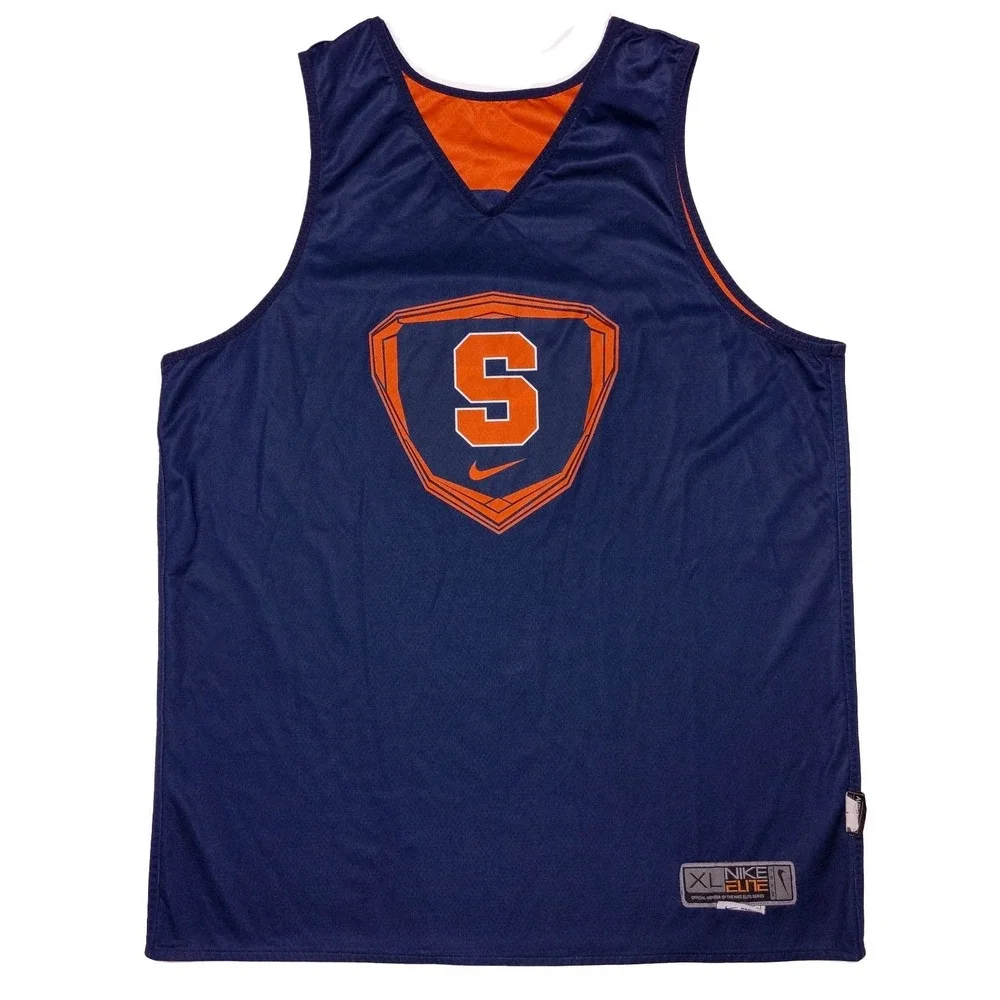 NIKE Syracuse Orange Basketball‎ Reversible Practice Jersey Team Issue XL Tall